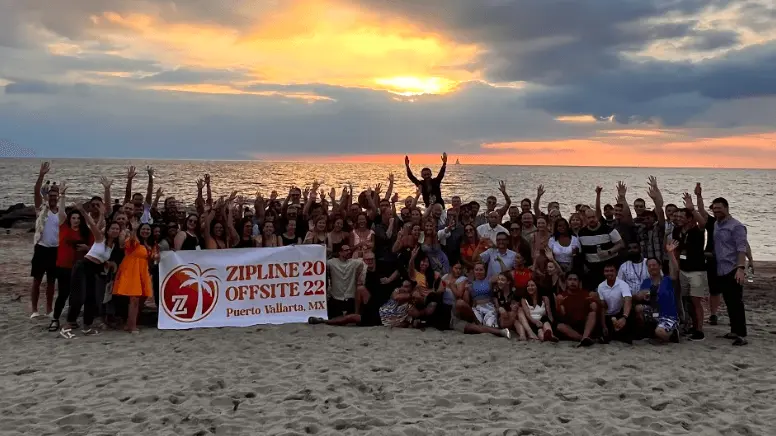 Zipline Company Retreat in Puerto Vallarta, Mexico